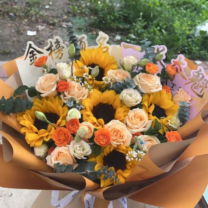 钦州送高考生什么花